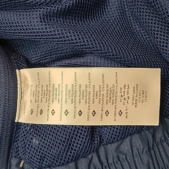 Arena Side Zip Track/SWIMMING Pant Size 2XL - Picture 8 of 9